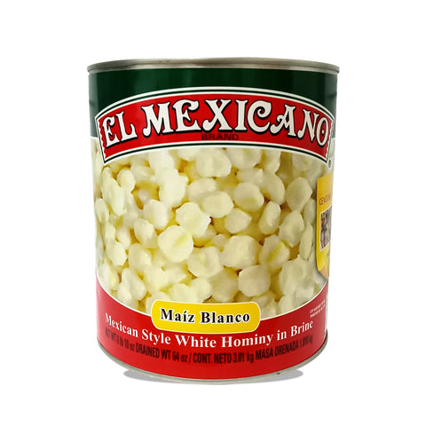 El Mexicano Maiz Hominy - 3kg