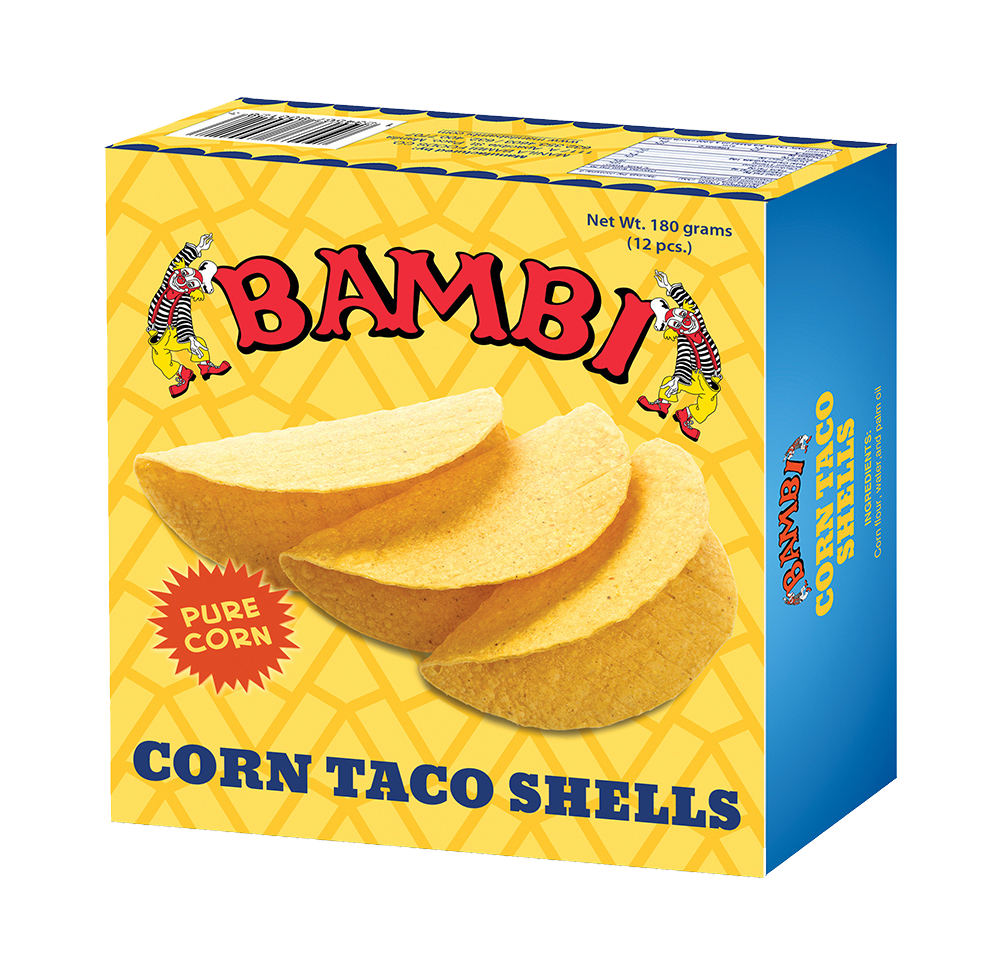 Corn Taco Shells Manila Bambi Foods Company 1053