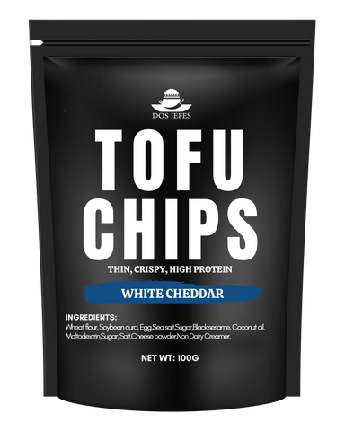 Dos Jefes Tofu Chips - White Cheddar