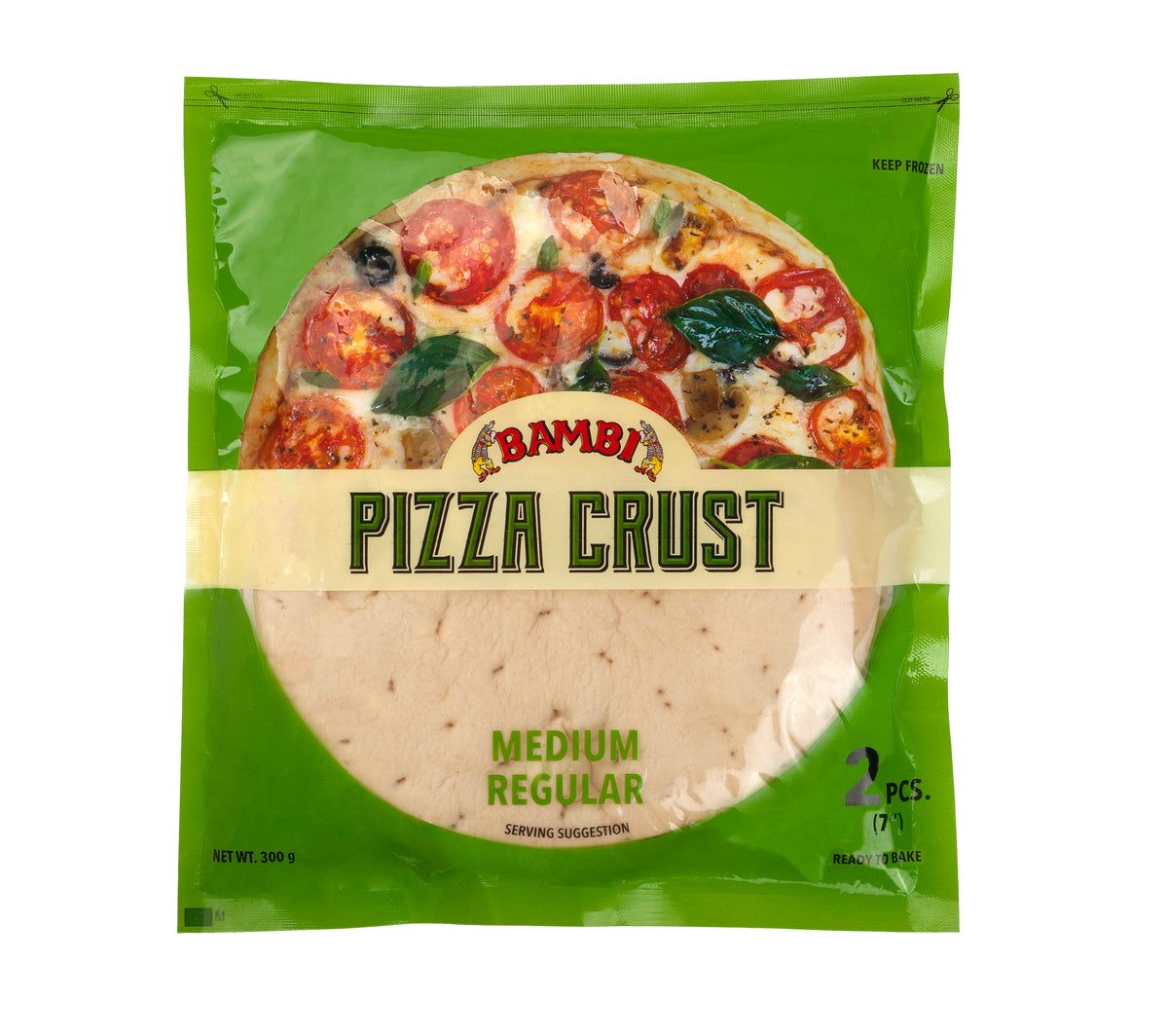 Pizza Crust - Medium Regular – Manila Bambi Foods Company